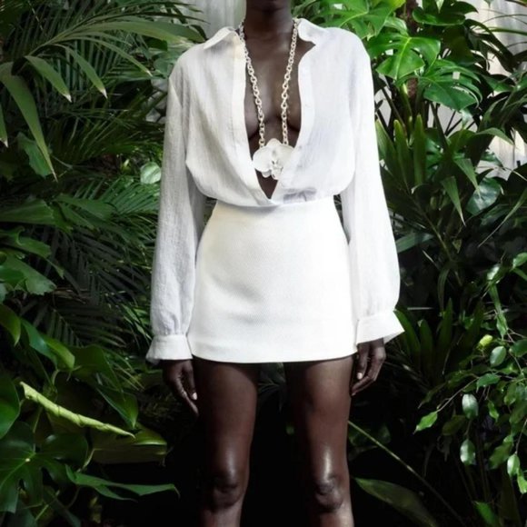 ZARA HIGH-WAISTED SKORT